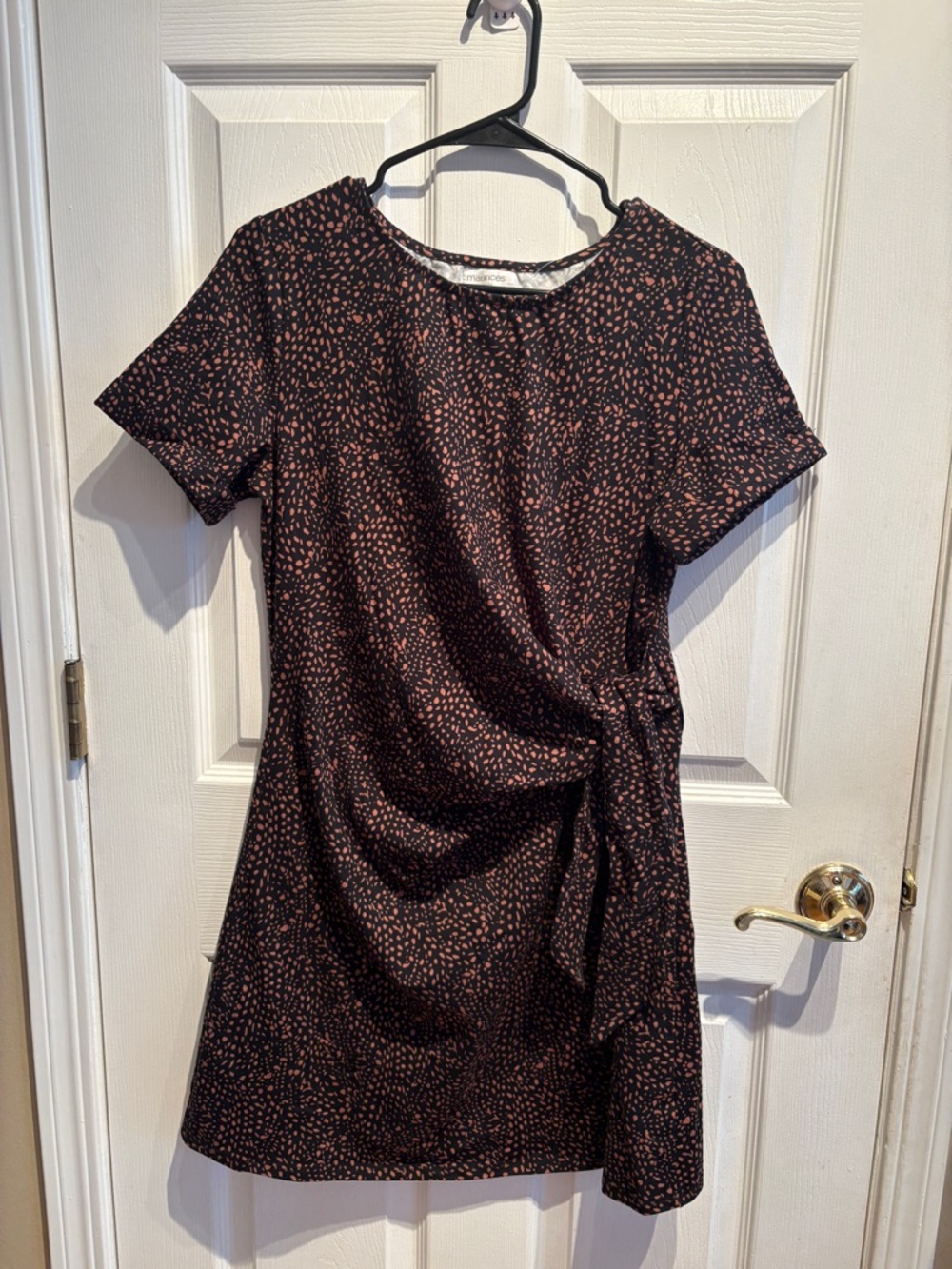 Maurices Maternity Dress with Dot Print